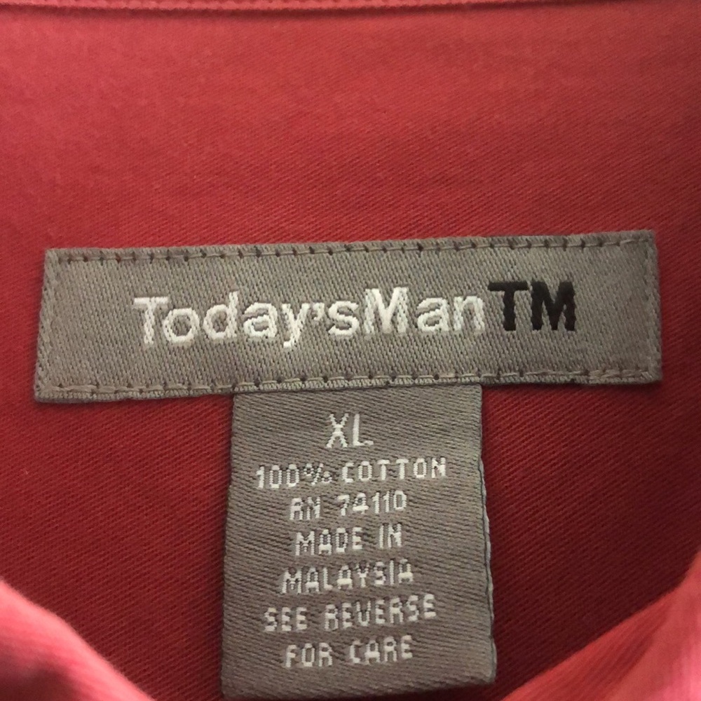 Todays Man Casual/Dress Button Down Shirt - Picture 3 of 6